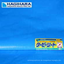 # 2000, # 2500, # 3000 Modell PE tarp Roll von Hagihara Industries. Made in Japan (Polyethylen-Plane / Zelt-Plane / Plastikfolien)